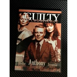 Guilty Conscience DVD Anthony Hopkins Blythe Danner Thriller Drama EUC
